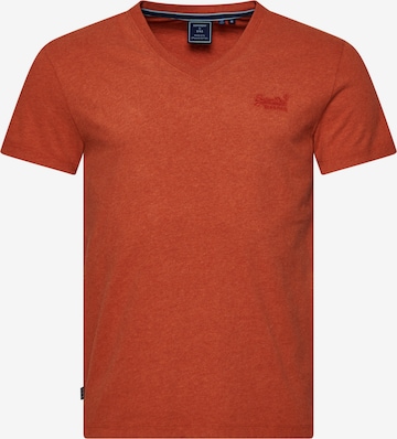 T-Shirt 'Vintage' Superdry en orange : devant