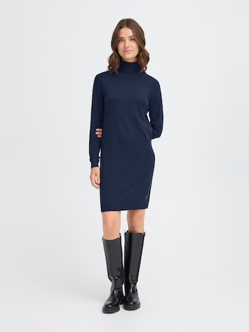 Robes en maille Oxmo en bleu