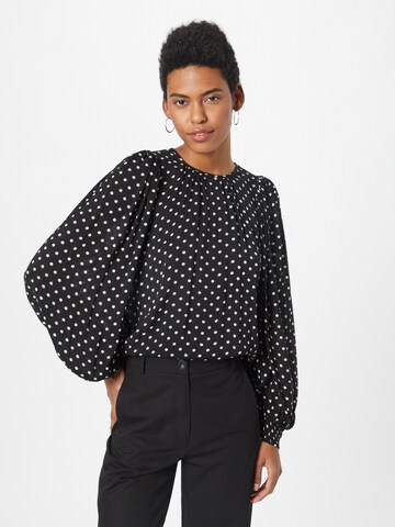 Lollys Laundry Blouse 'Monica' in Black: front