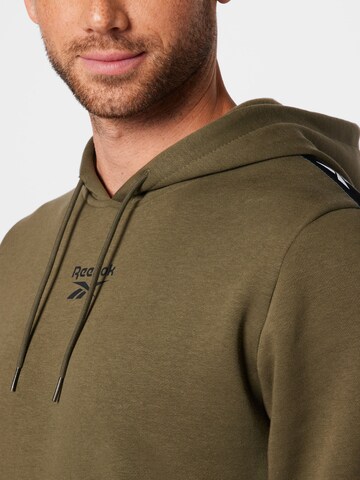 Sweat de sport Reebok en vert