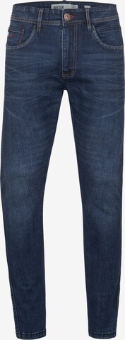 Skinny Jean 'Jake' INDICODE JEANS en bleu : devant