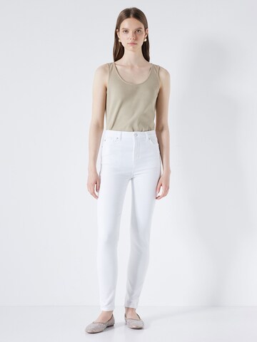 Skinny Jean Ipekyol en blanc : devant