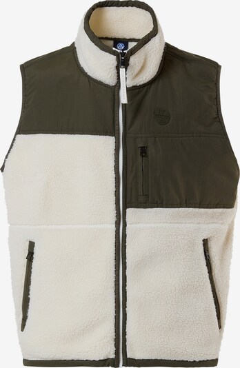 North Sails Bodywarmer in de kleur Zwart / Wit, Productweergave