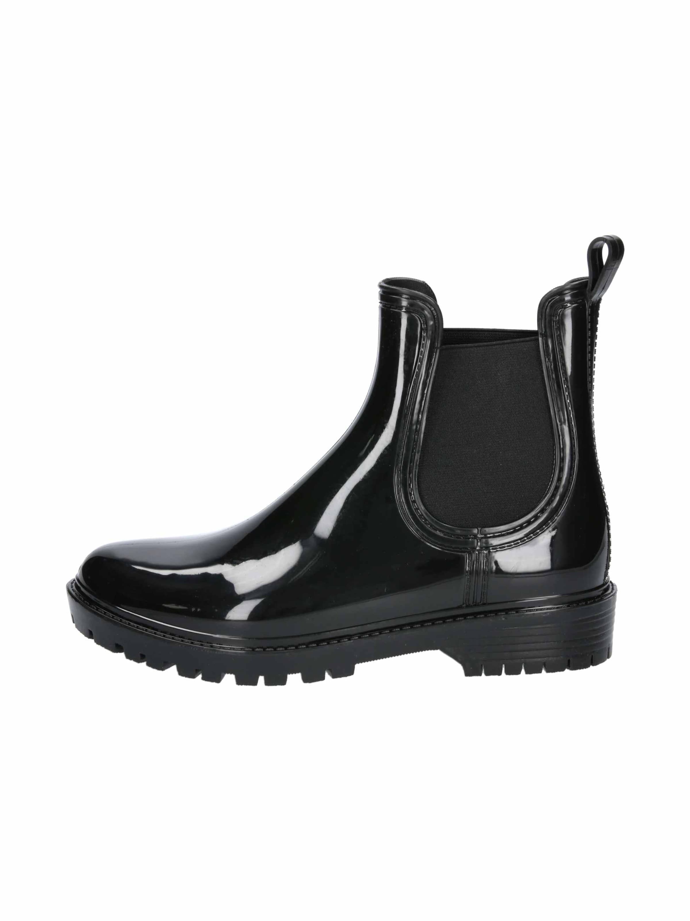 LICO Rubber Boots 'Lania' in Black