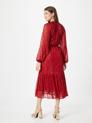 Warehouse Shirt dress in Red