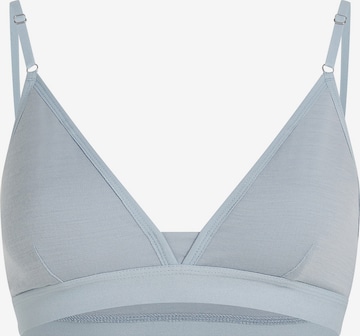 Triangolo Reggiseno 'Siren' di ICEBREAKER in blu: frontale