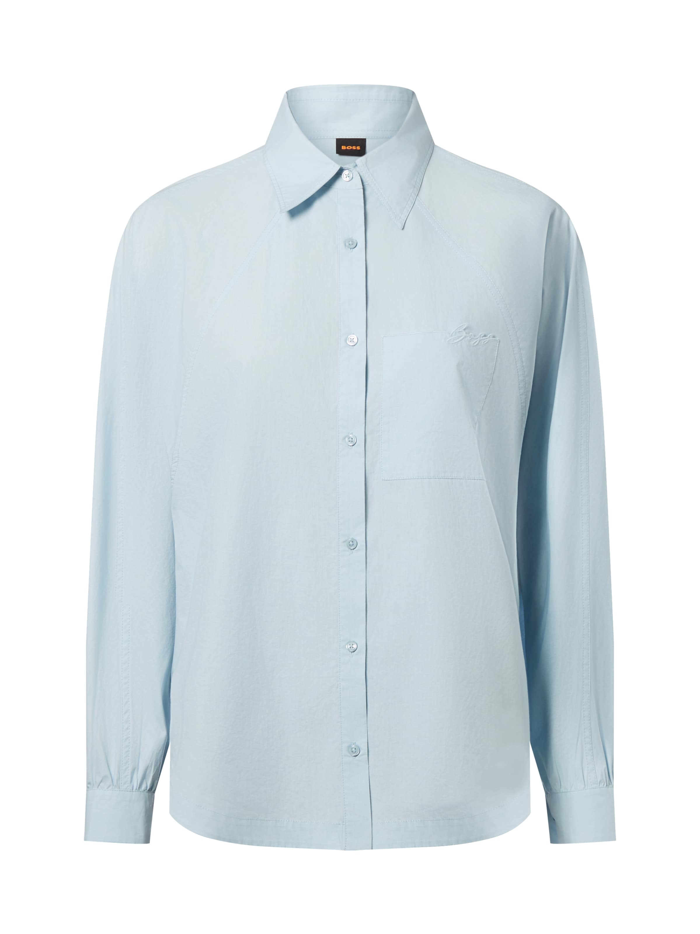 Chemisier 'Belska' BOSS en bleu : devant