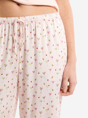 ETAM Pyjamahose 'Maryna' in Pink