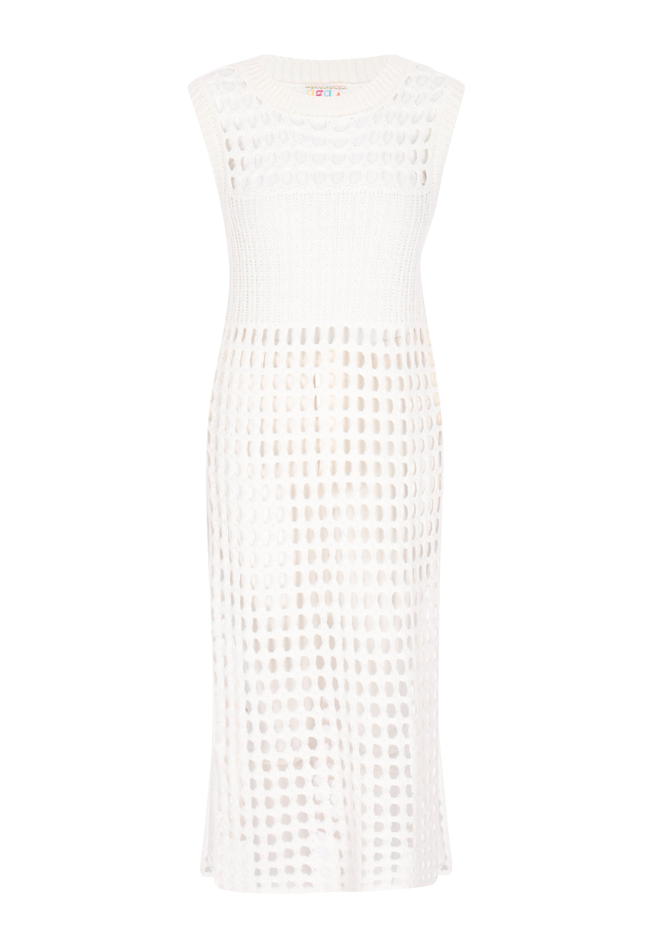 IZIA - Túnica em branco: frente