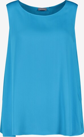 SAMOON - Blusa em azul: frente