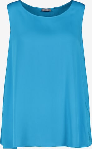 SAMOON Blouse in Blue: front