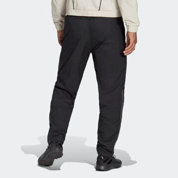 ADIDAS PERFORMANCE Tapered Sportbroek 'Germany Tiro 23 Presentation' in Zwart