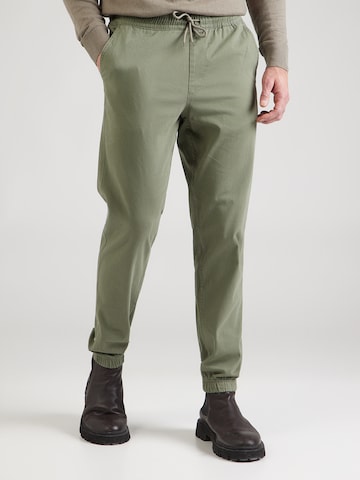 JACK & JONES Tapered Bukser 'JPSTGORDON DYLAN' i grøn: forside