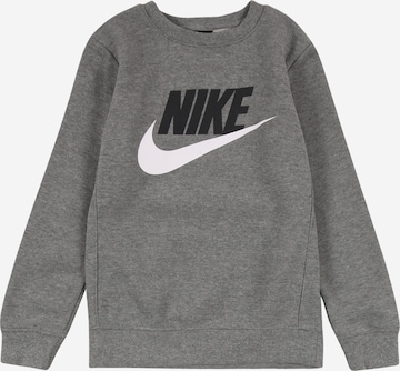 Nike Sportswear Sweatshirt in Grijs: voorkant