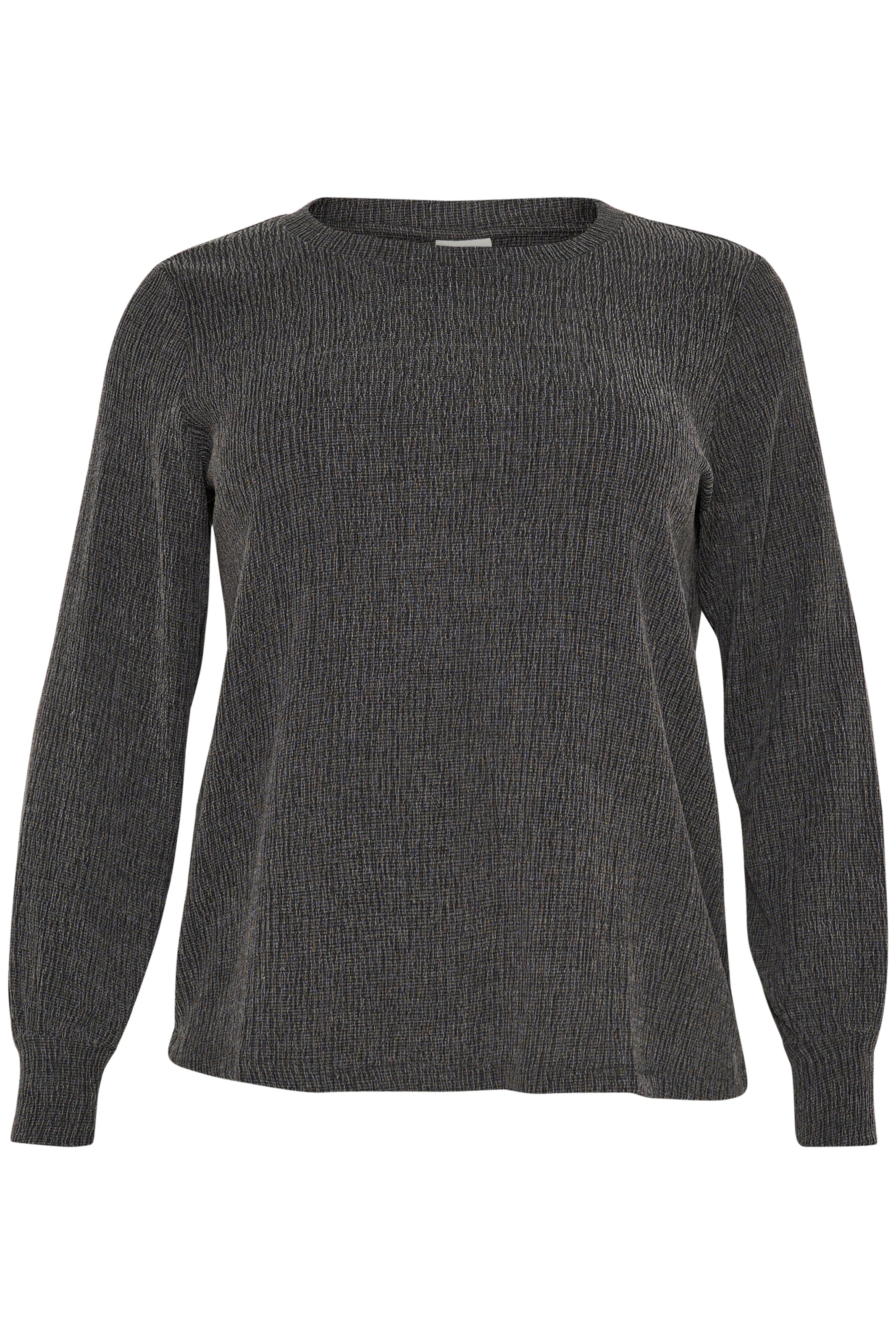 KAFFE CURVE Shirt 'KA Olena' in Grijs: voorkant