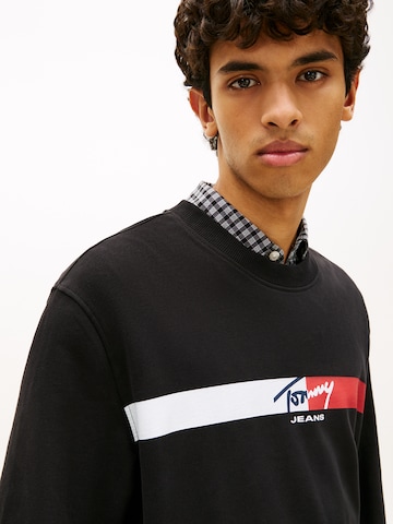 Felpa di Tommy Jeans in nero