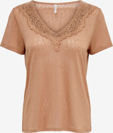 ONLY Shirt 'Nicki' in Brown: front