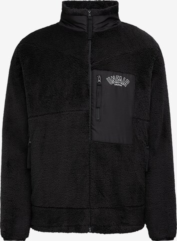 Unfair Athletics Performance Jacket in Black: front