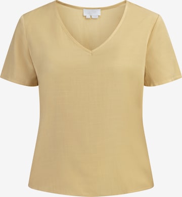 usha WHITE LABEL - Blusa en amarillo: frente