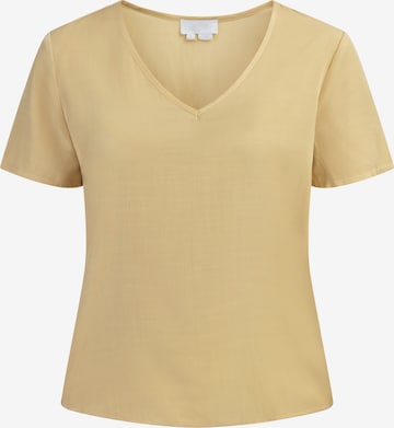 usha WHITE LABEL Blouse in Yellow: front