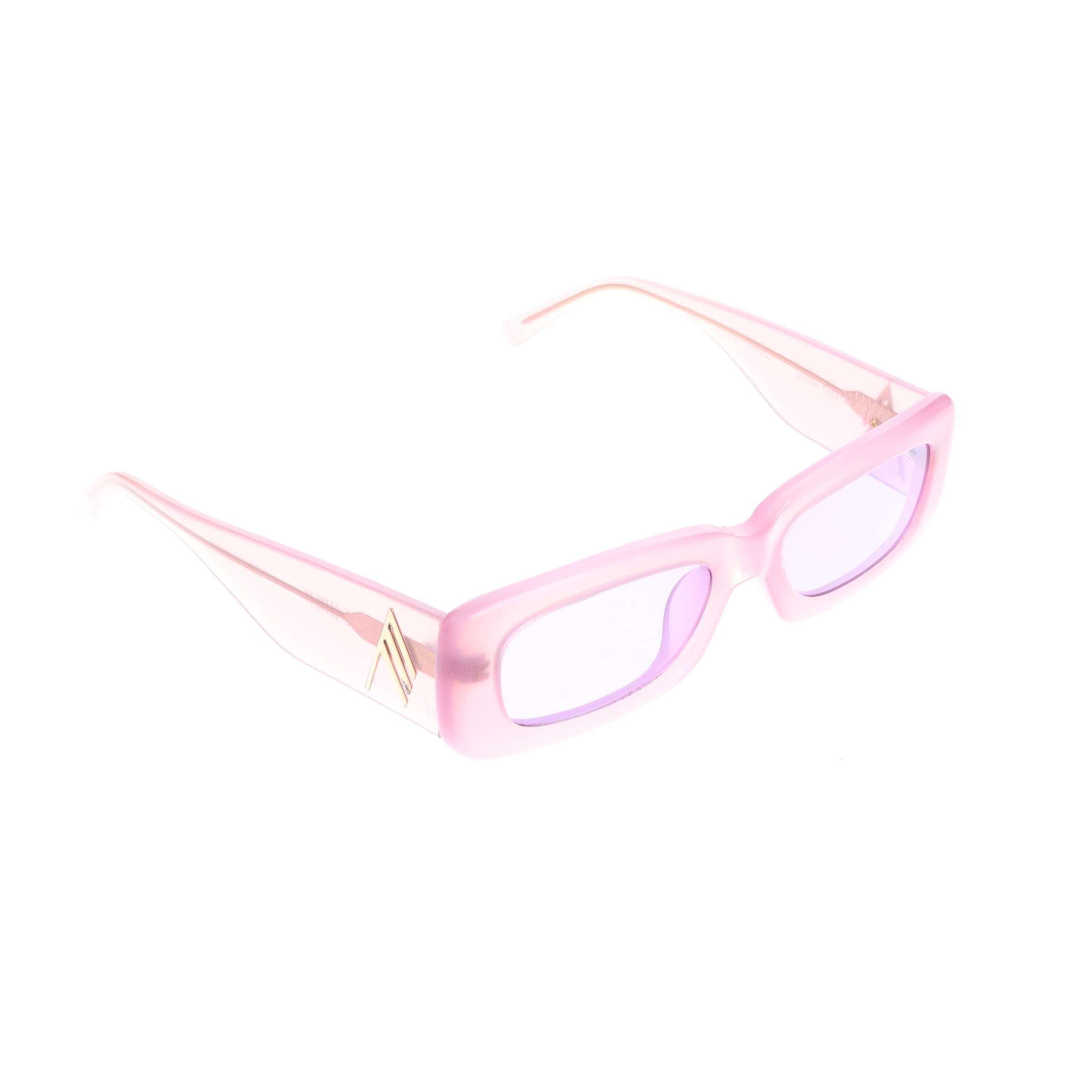 The Attico Sunglasses in One size in Pink: front