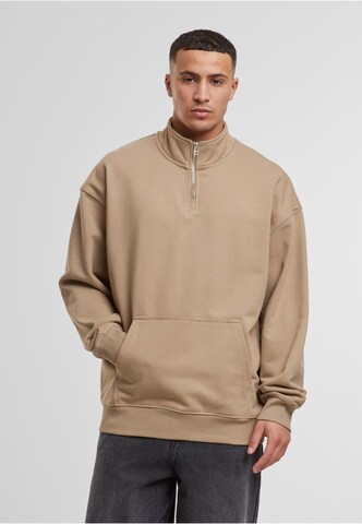 DEF Sweatshirt in Beige: Vorderseite