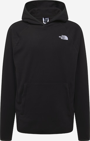 Pull-over de sport '100 Glacier' THE NORTH FACE en noir : devant