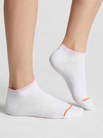 footstar Ankle Socks 'Neon' in Orange