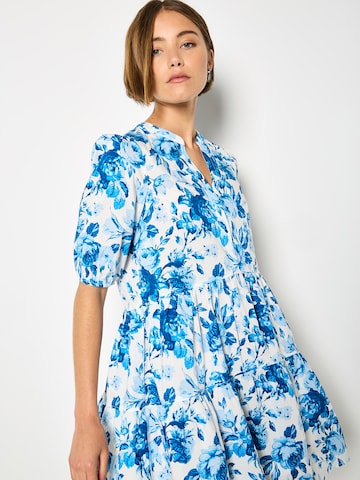 Apricot Dress in Blue