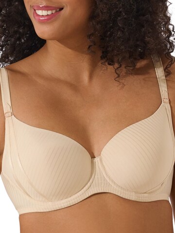 Lisca T-shirt Bra 'Laura' in Beige
