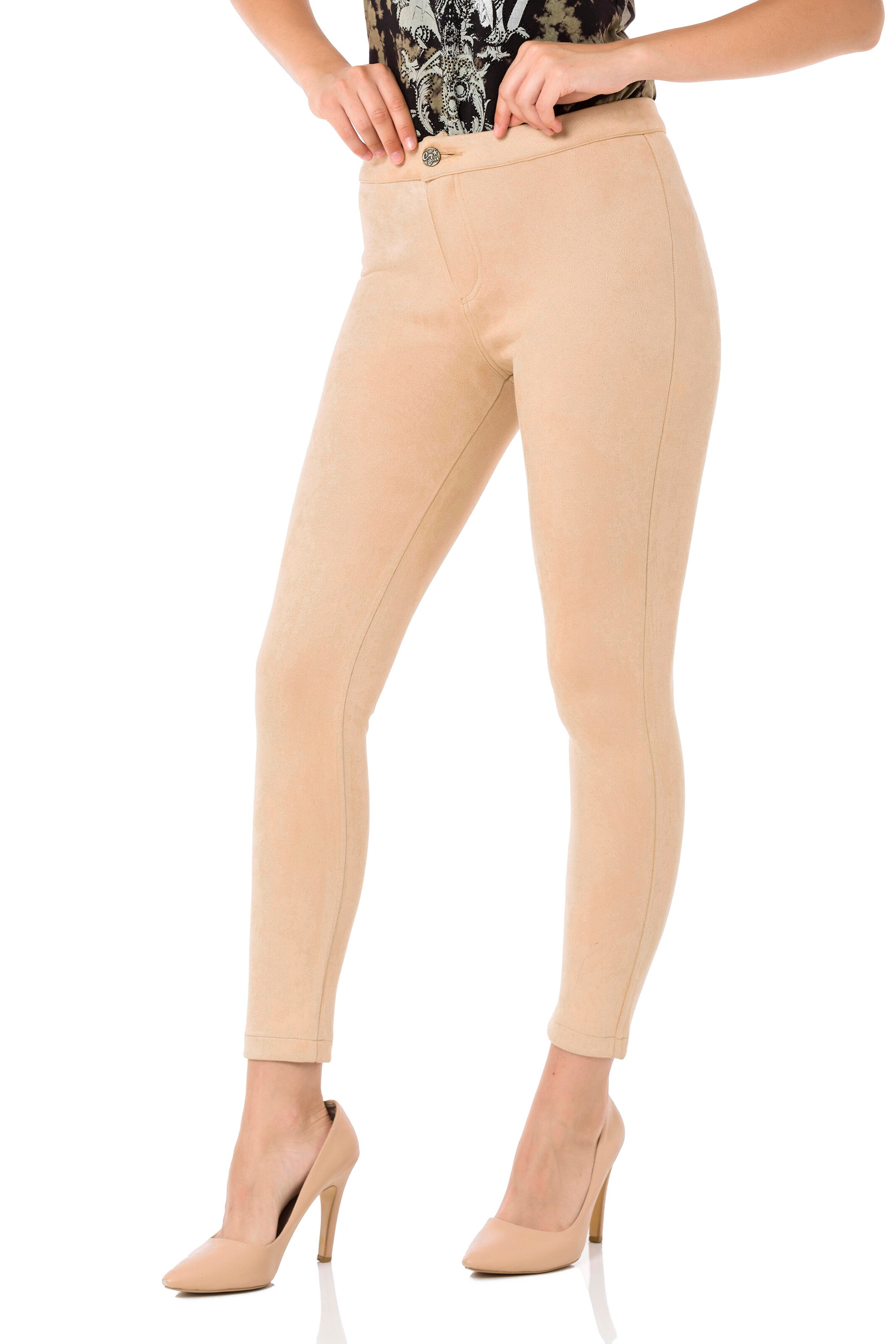 CIPO & BAXX Regular Broek in Beige