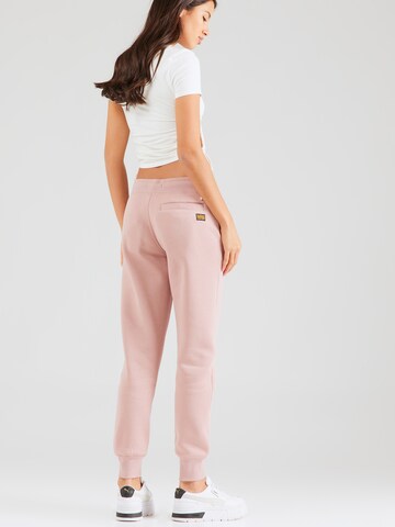 G-Star RAW - Tapered Calças em rosa