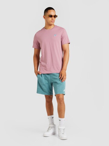 Nike Sportswear Shirt 'CLUB' in Purple