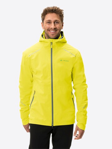 VAUDE Outdoorjacke 'Yaras' in Gelb: Vorderseite