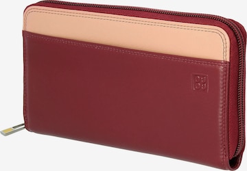DuDu Wallet in Red: front