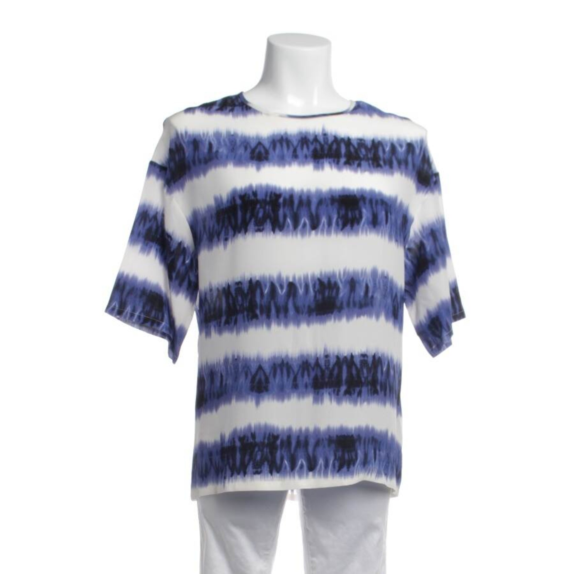 MSGM Blouse & Tunic in XS in Blue: front