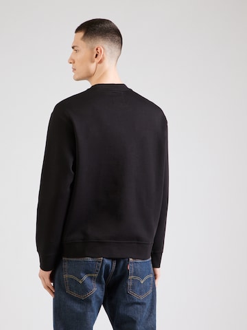ARMANI EXCHANGE Mikina 'Felpa' – černá