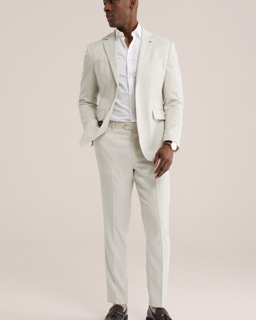 WE Fashion Средняя посадка Пиджак в Бежевый