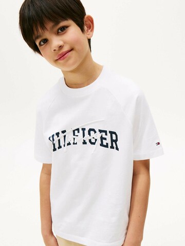 TOMMY HILFIGER Weste 'TOMMY HILFIGER' in Weiß