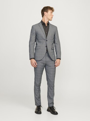 JACK & JONES Slimfit Sakko 'FRANCO' in Grau