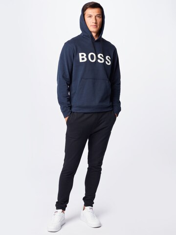 BOSS - Sweatshirt 'Zeefast' em azul