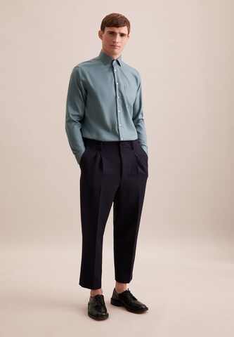 SEIDENSTICKER Regular fit Business shirt in Green