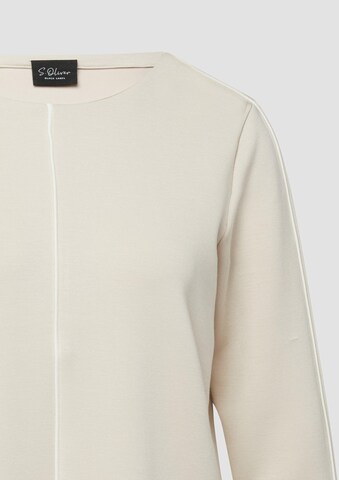 s.Oliver Sweatshirt in Beige