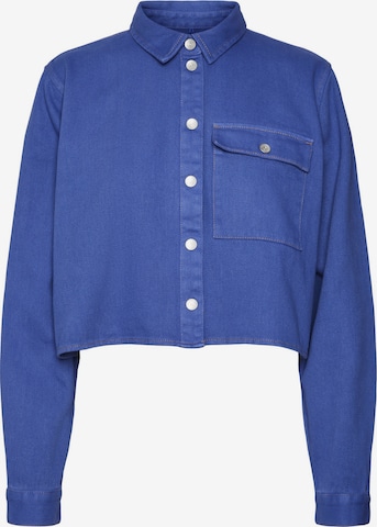 Noisy may Blouse 'Maddy' in Blauw: voorkant