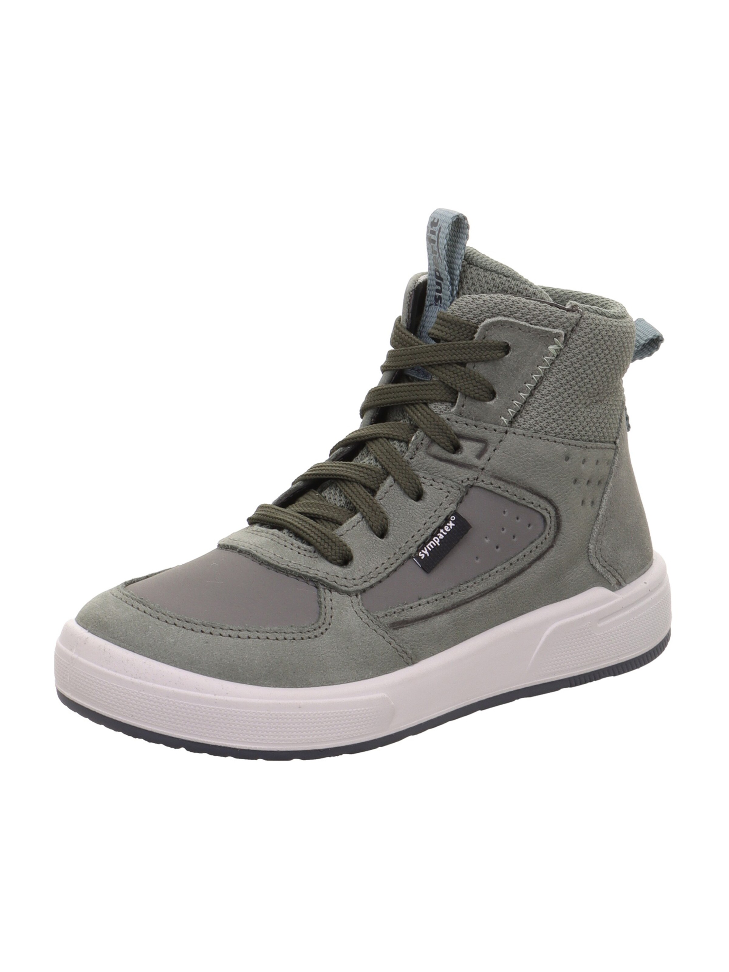 Sneaker 'MAVERICK' di SUPERFIT in verde: frontale