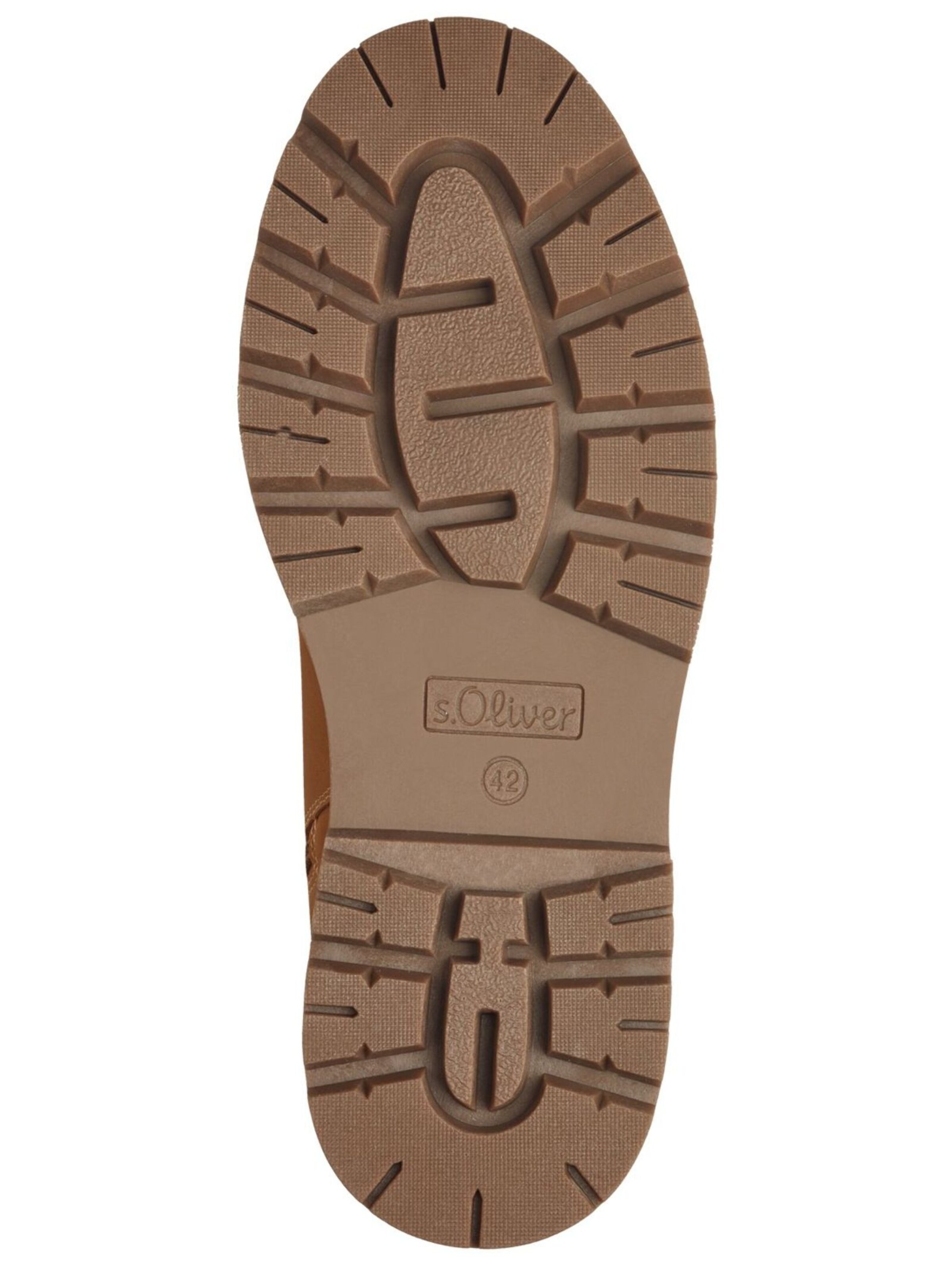 Bottines à lacets s.Oliver en marron