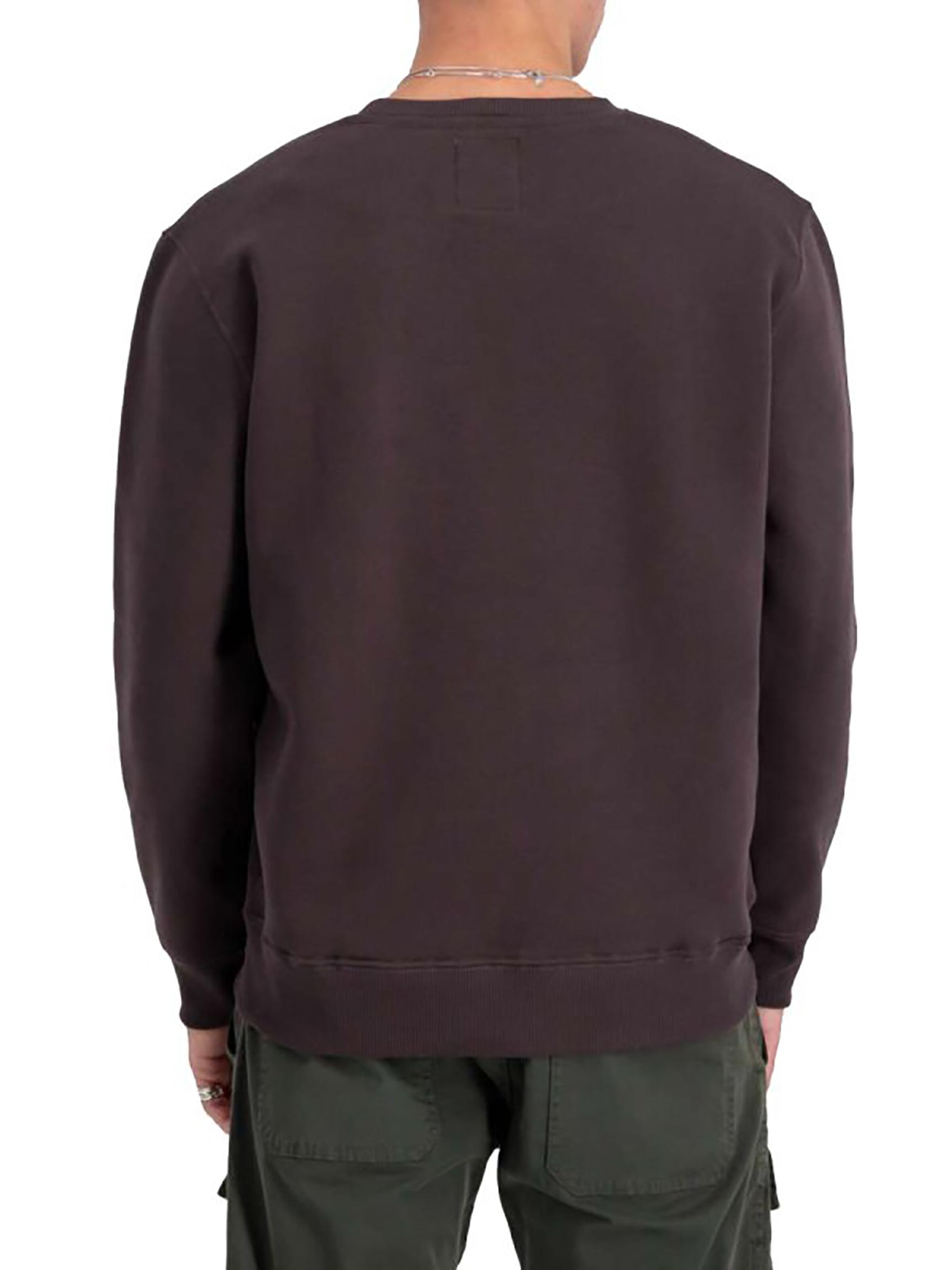 ALPHA INDUSTRIES Sweatshirt 'Basic' in Brown