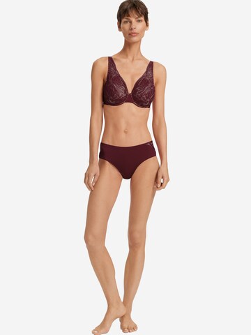 Hanro Slip 'Lilith' in Brown