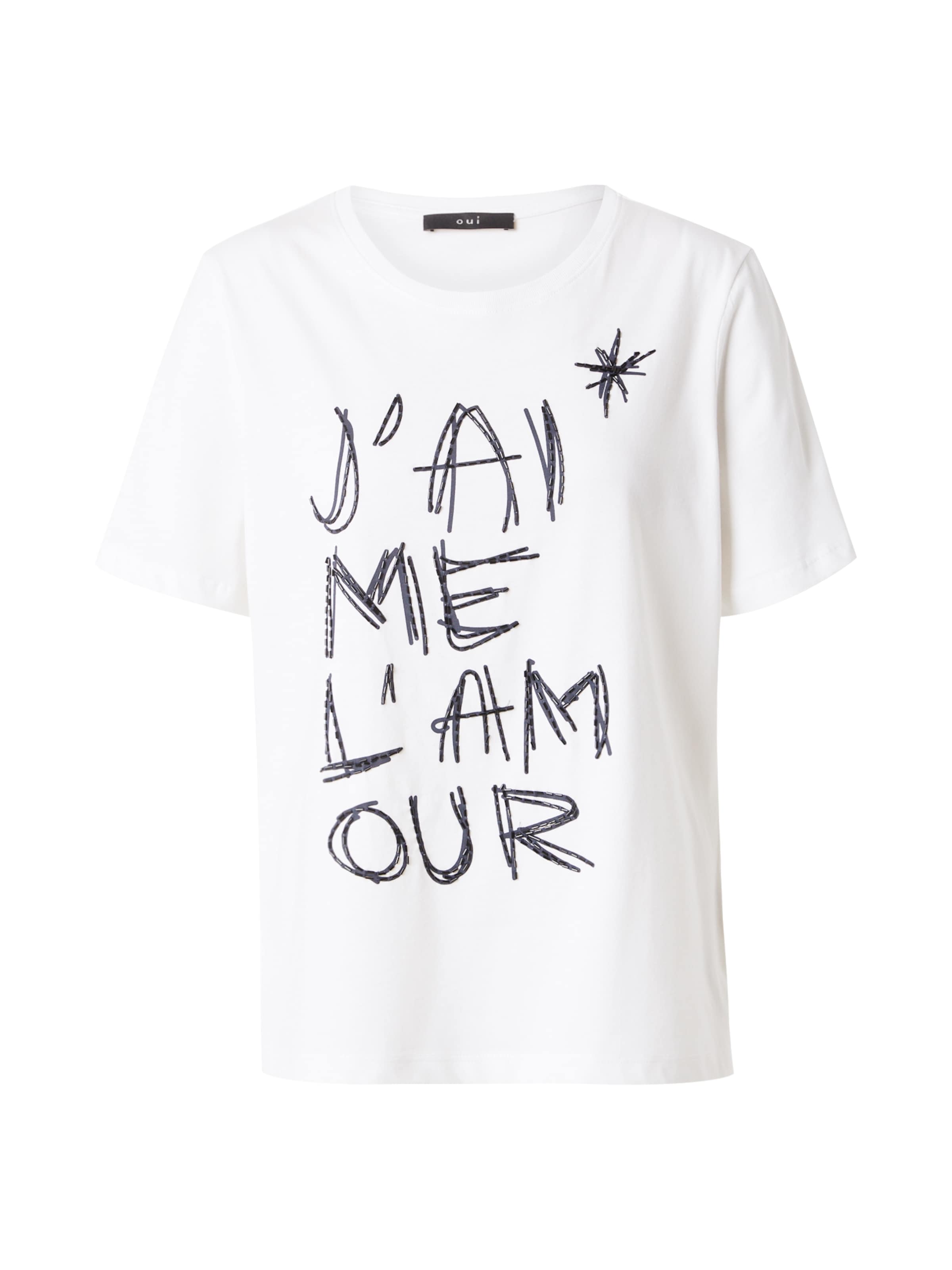 OUI Tričko – bílá: přední strana