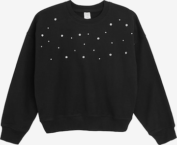 juoda Cool Club Megztinis be užsegimo: priekis